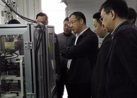 杨齐总裁到壹定发深圳分公司调研